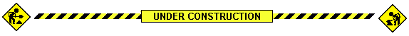 an animated gif of construction tape that reads 'under construction'
