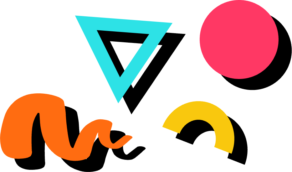 squiggles and shapes reminiscent of arcade carpets